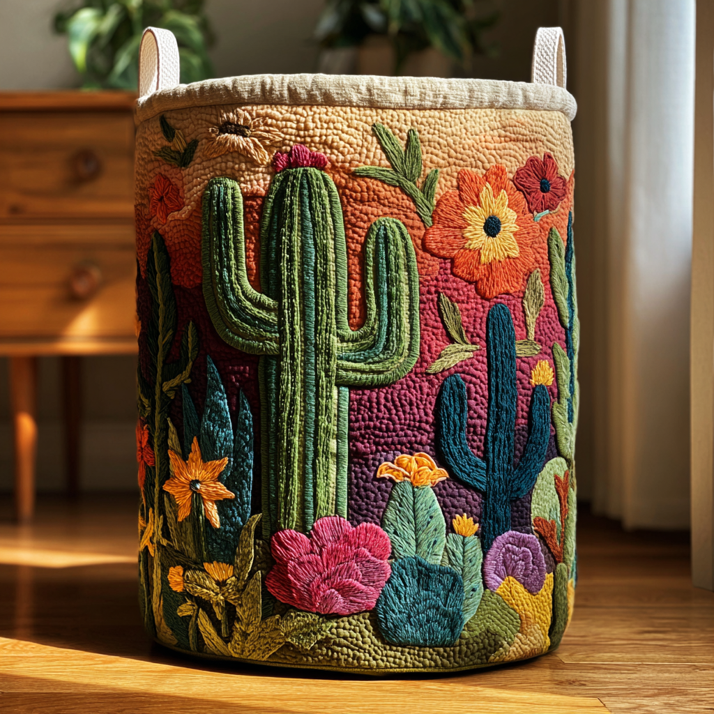 Cactus Horizon Quilted Basket │ B1G1