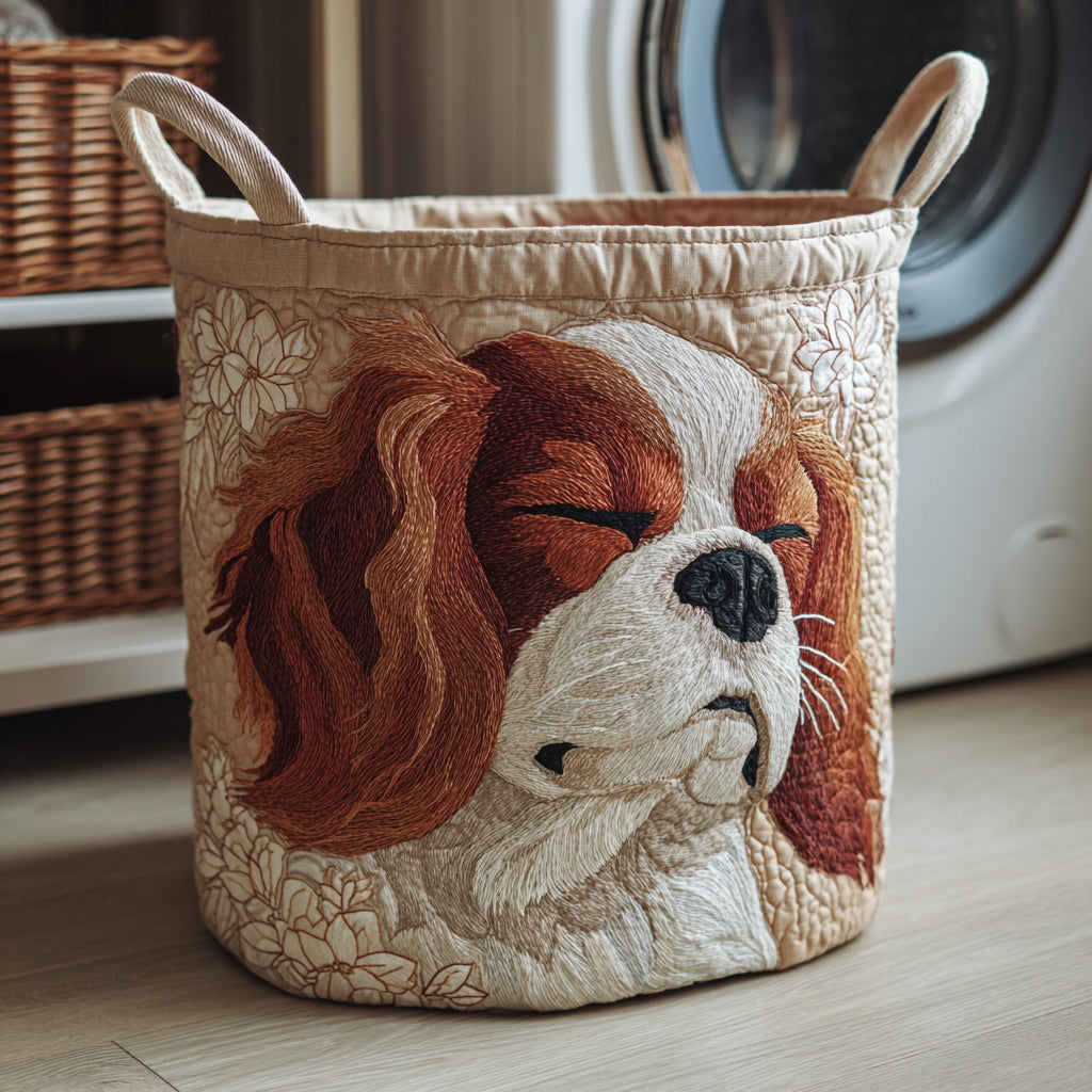 Cavalier King Charles Quilted Basket │ B1G1