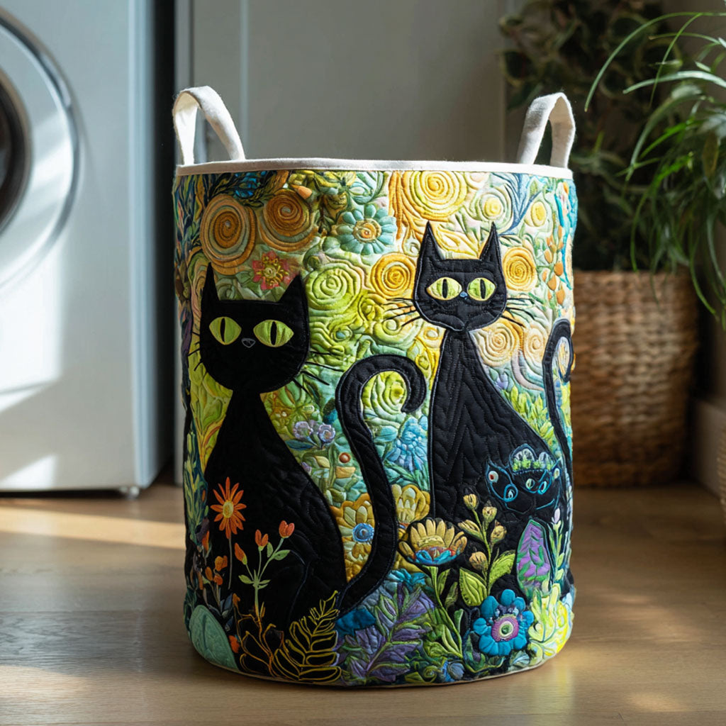 Feline Fiesta Quilted Basket │ B1G1