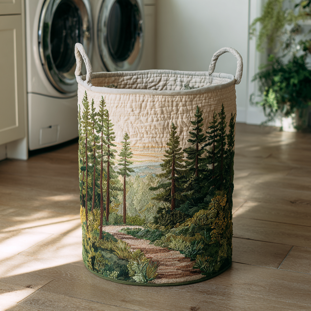 Forest Path Quilted Basket │ B1G1