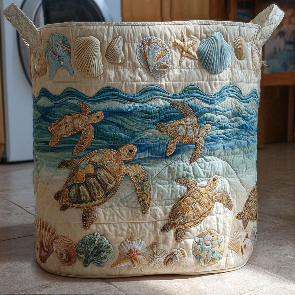 Free and Calm Quilted Basket │ B1G1
