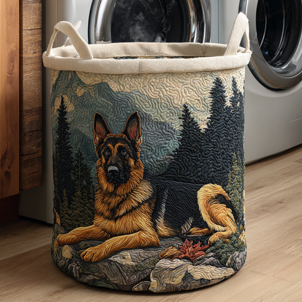 German Shepherd Quilted Basket │ B1G1