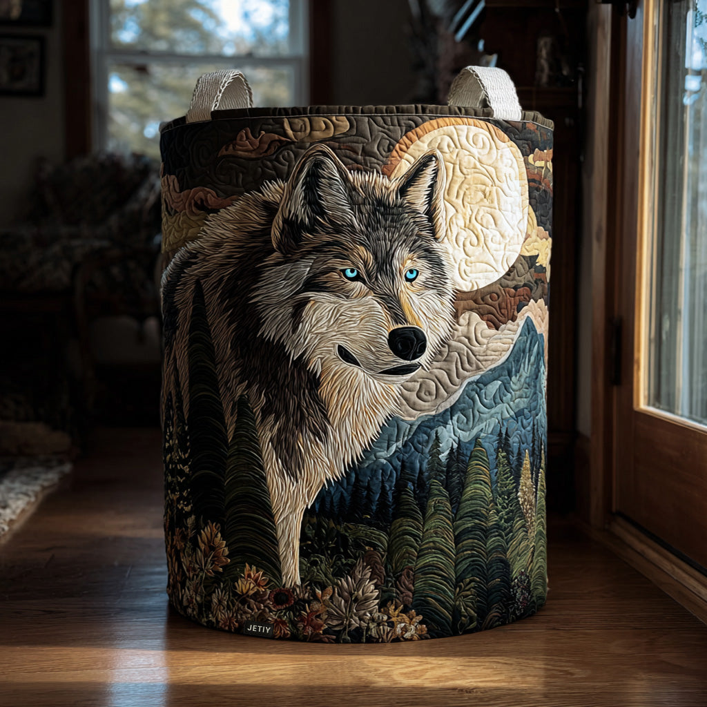 Howling at the Moon Quilted Basket │ B1G1