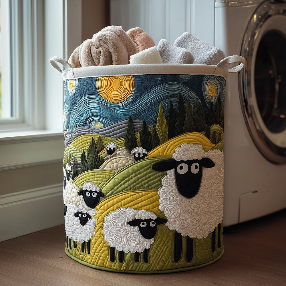 Lamb Meadow Quilted Basket │ B1G1