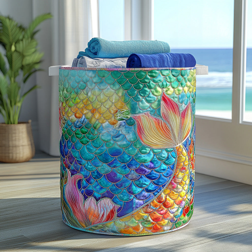 Marine Sparkle Quilted Basket │ B1G1