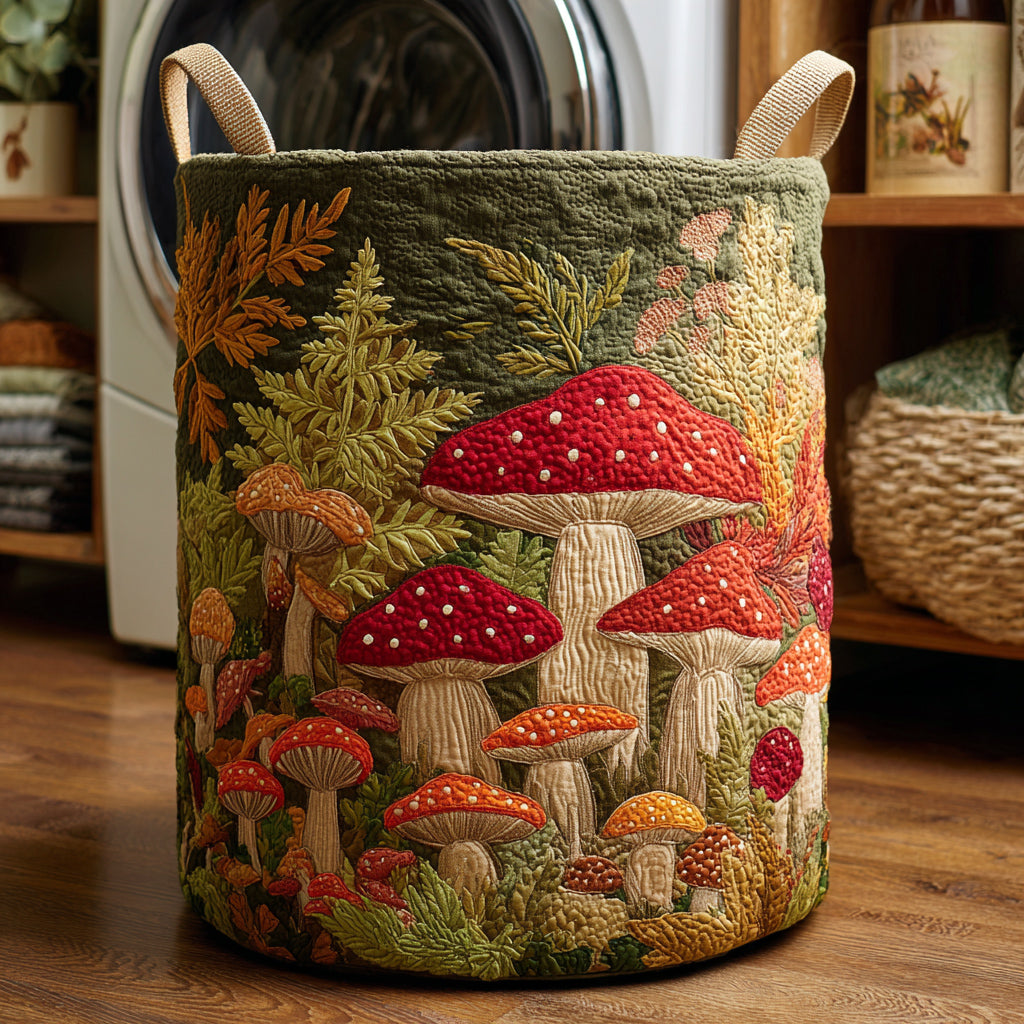 Mushroom Forest Quilted Basket │ B1G1