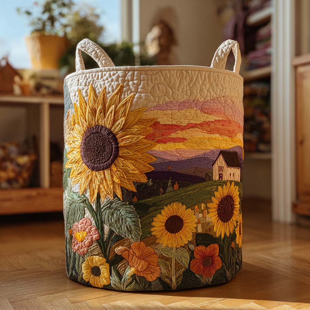 Radiant Sun Quilted Basket │ B1G1