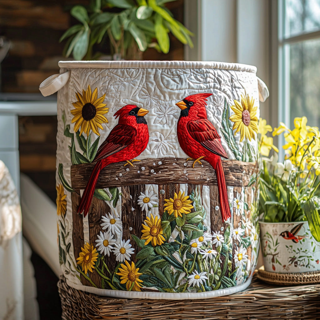 Red Branch Quilted Basket │ B1G1