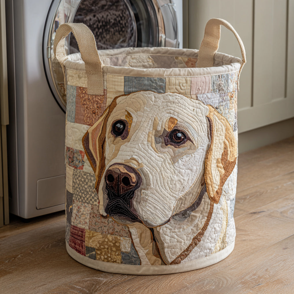 Rustic Labrador Quilted Basket │ B1G1