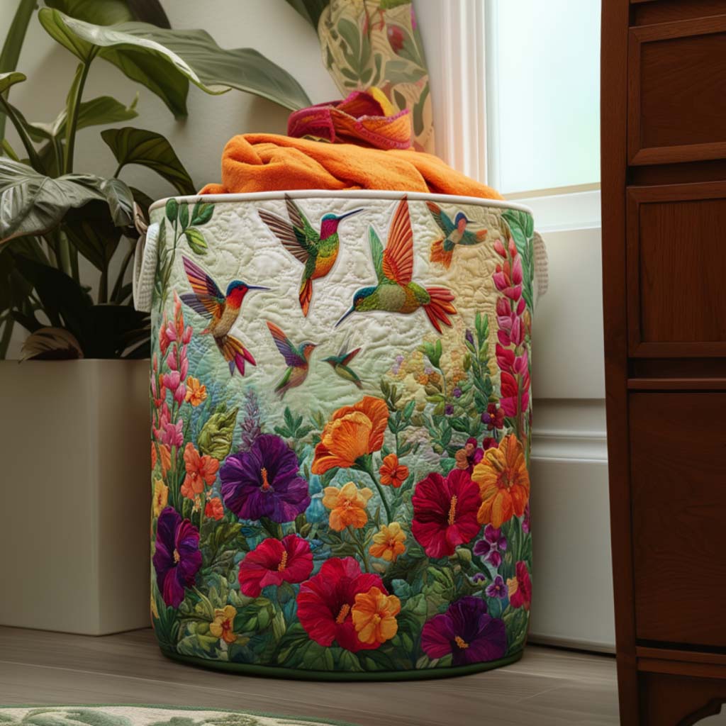 Wings and Flowers Quilted Basket │ B1G1