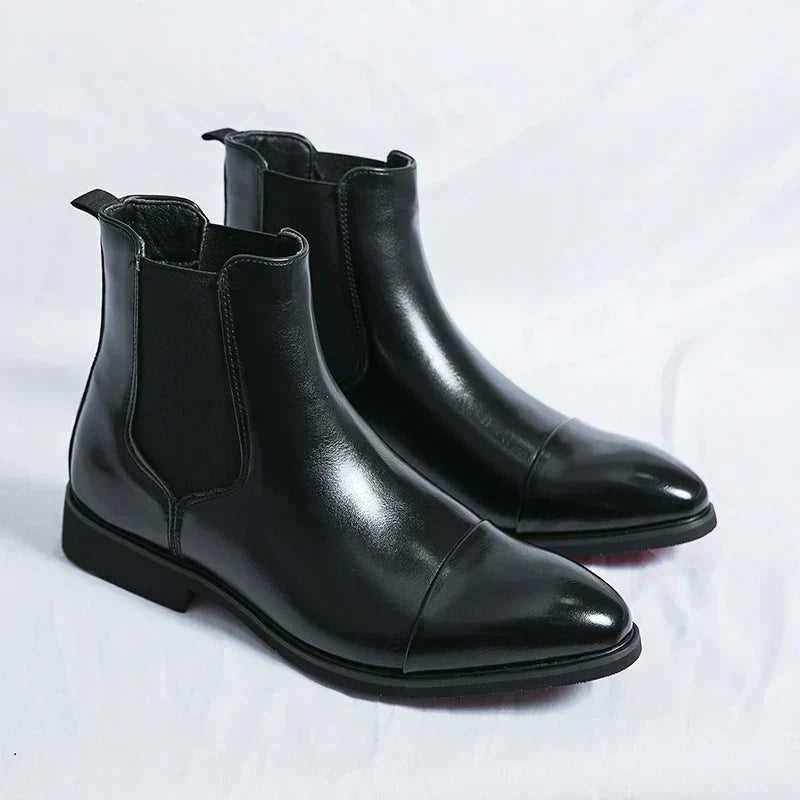 Full-Grain Leather Boots