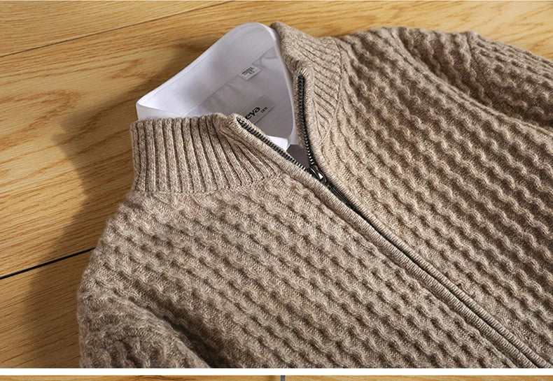 Arno Zip Cardigan