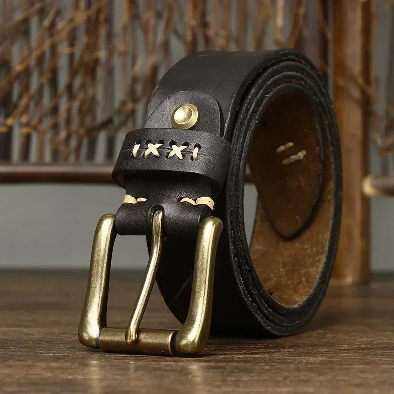 Rivetti Cowhide Belt