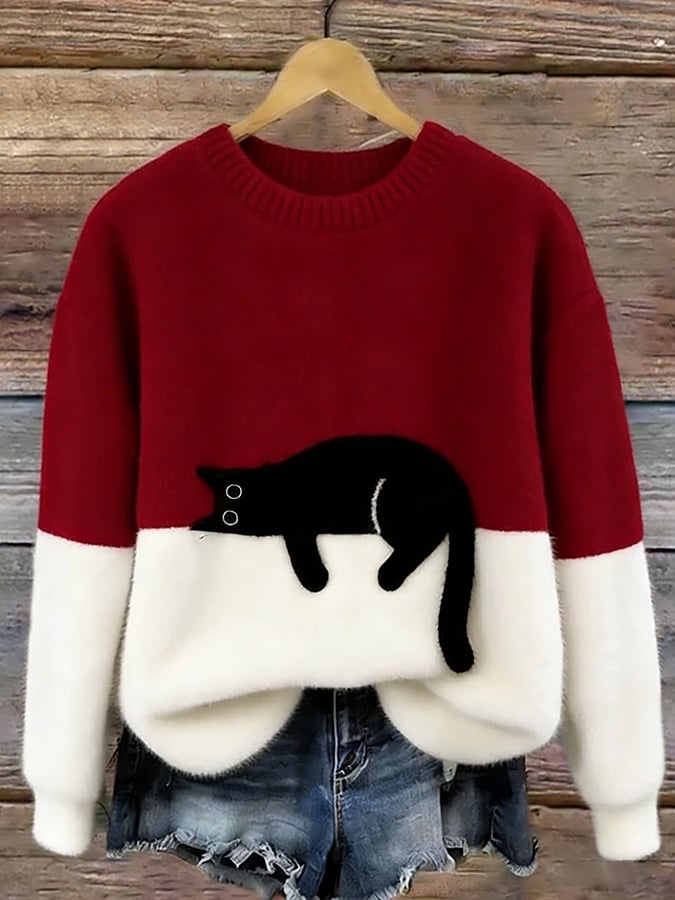 Aileen sweater in Red