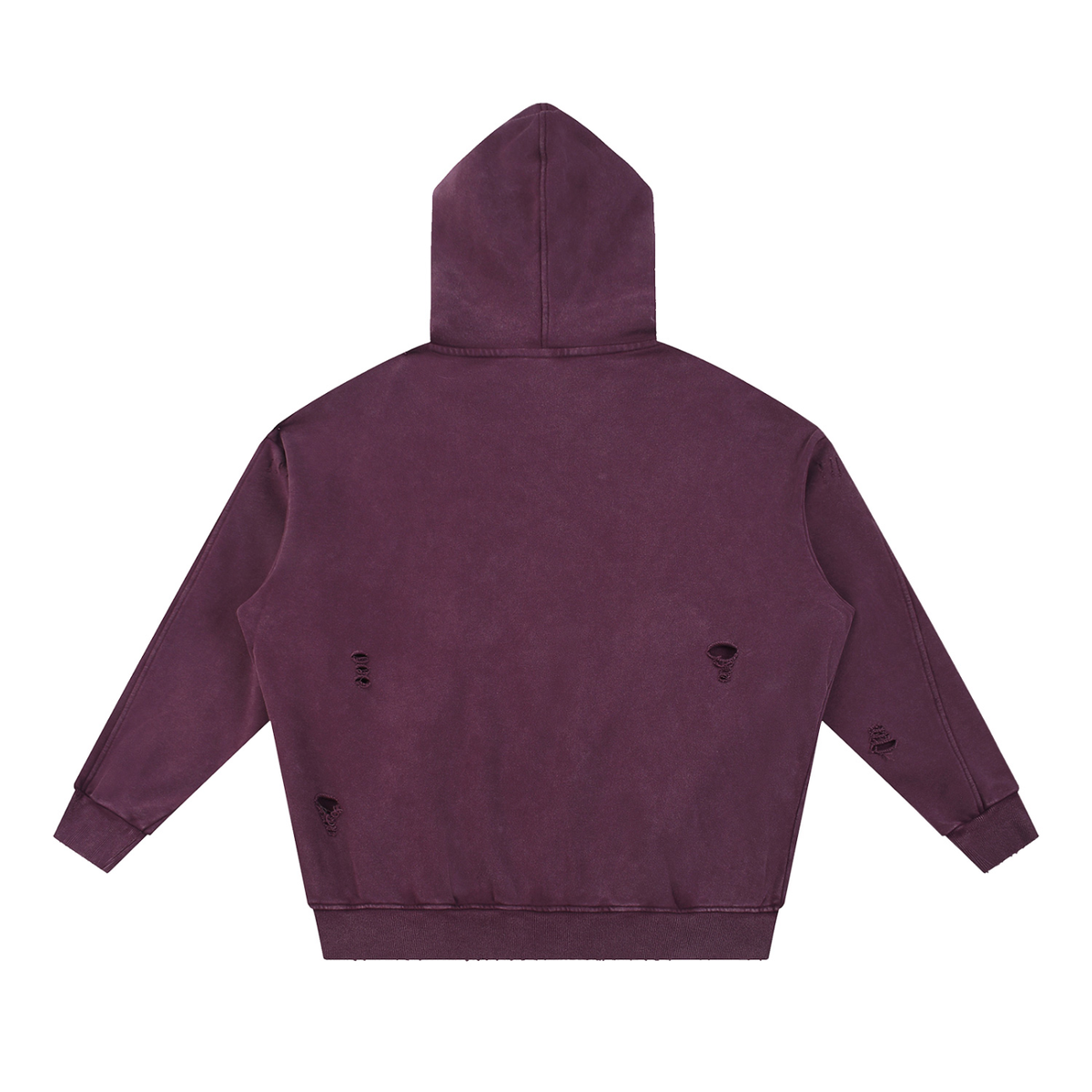 Ellison Obsidian Distress Hoodie