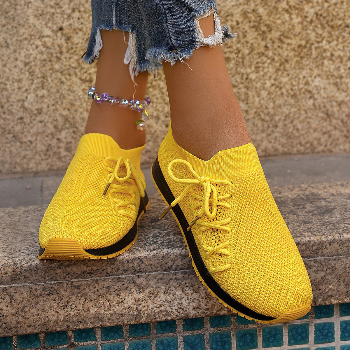 Aria Knit Sneaker