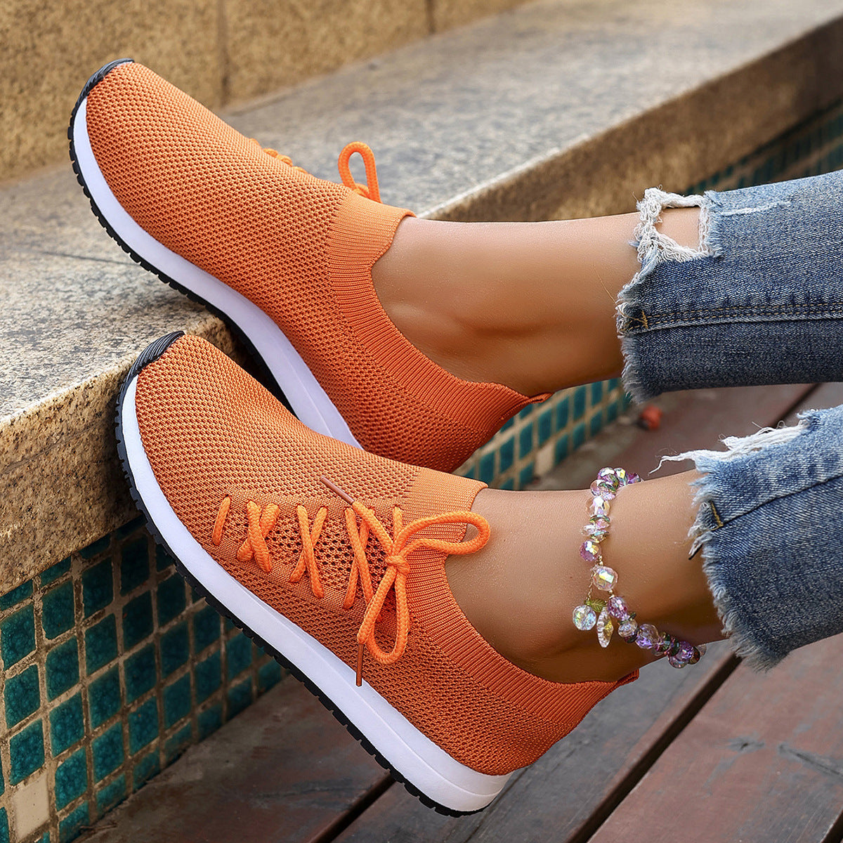 Aria Knit Sneaker