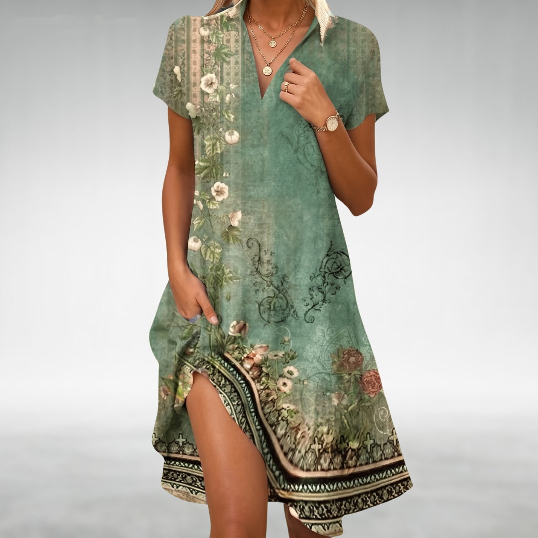Moira™ Lightweight Comfort Midi Dress