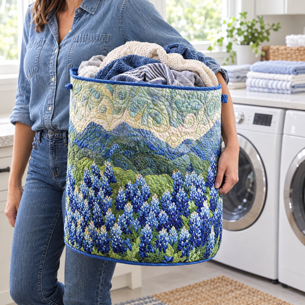 Texas Spring Quilted Basket │ B1G1