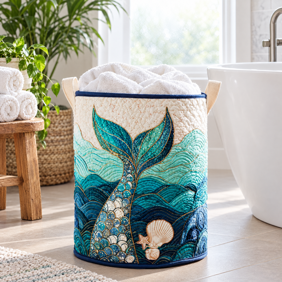 Mystic Stream Quilted Basket │ B1G1