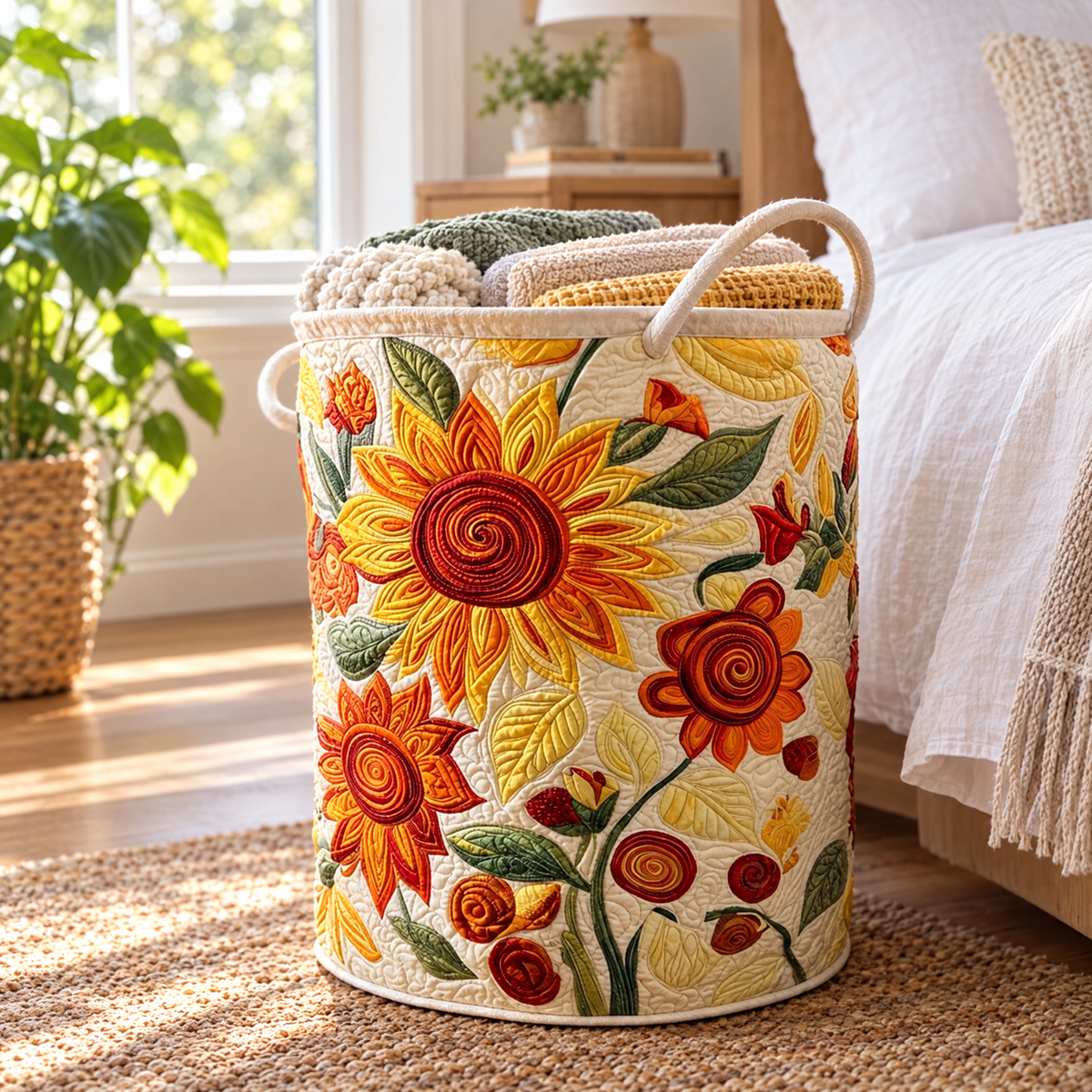 Sun Cushions Quilted Basket │ B1G1