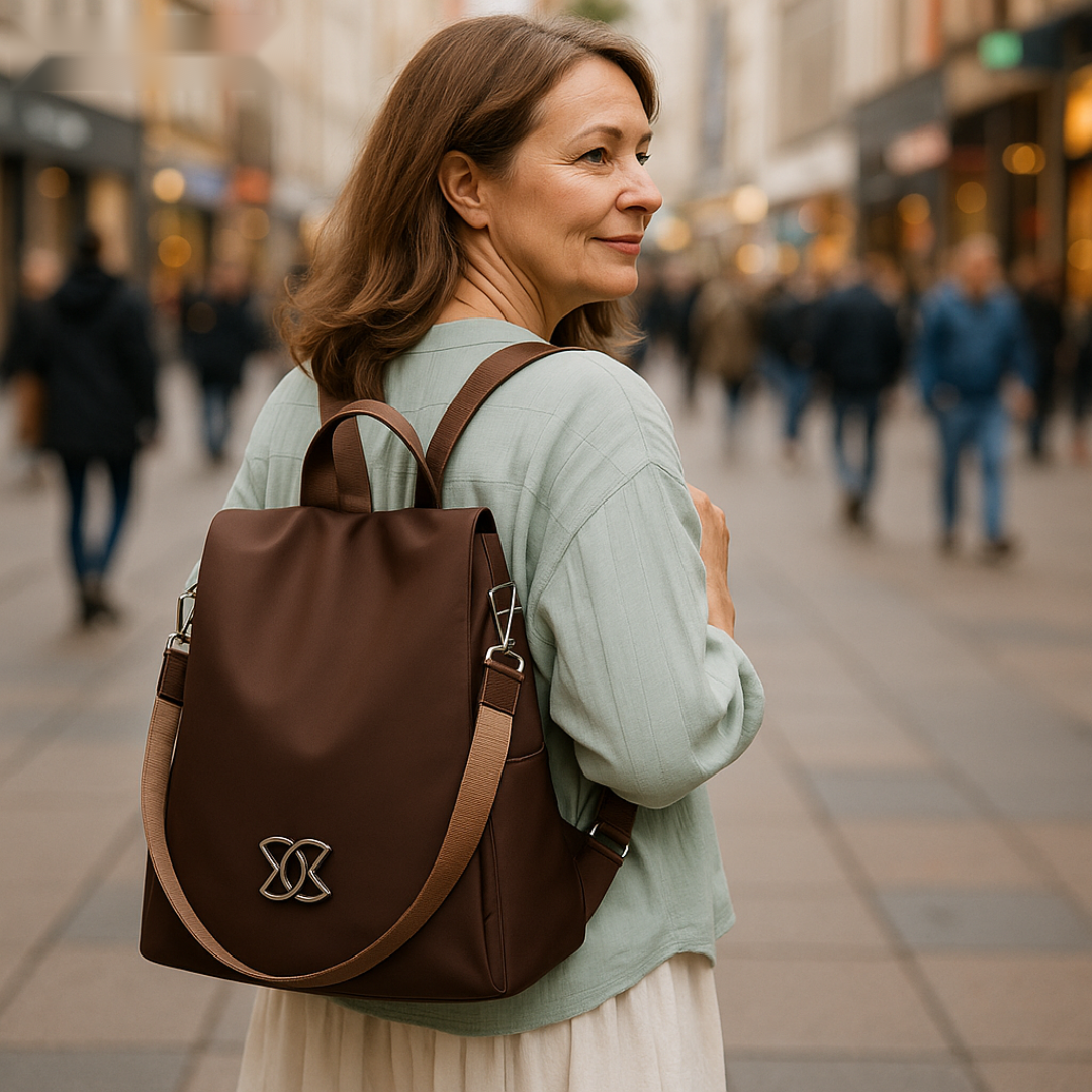 Lucius Anti-Theft Bag lifestyle photo