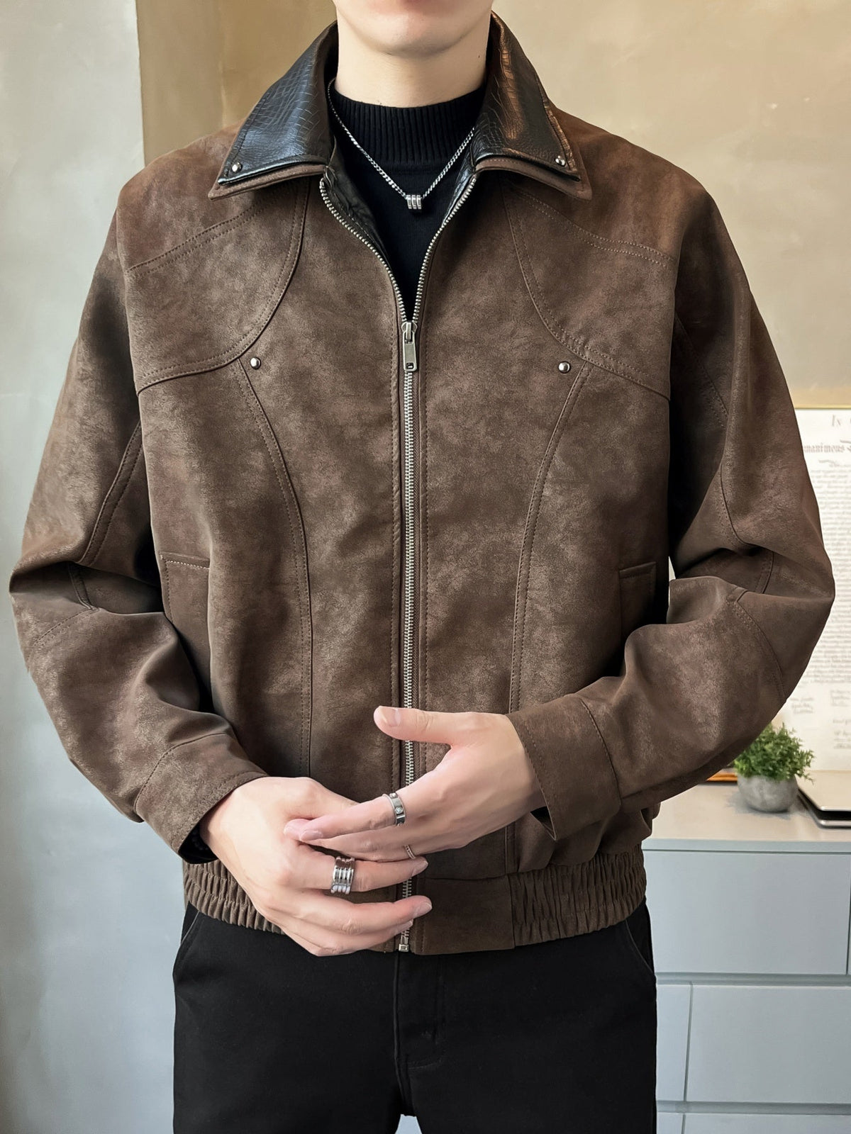Varo Genuine Leather Jacket