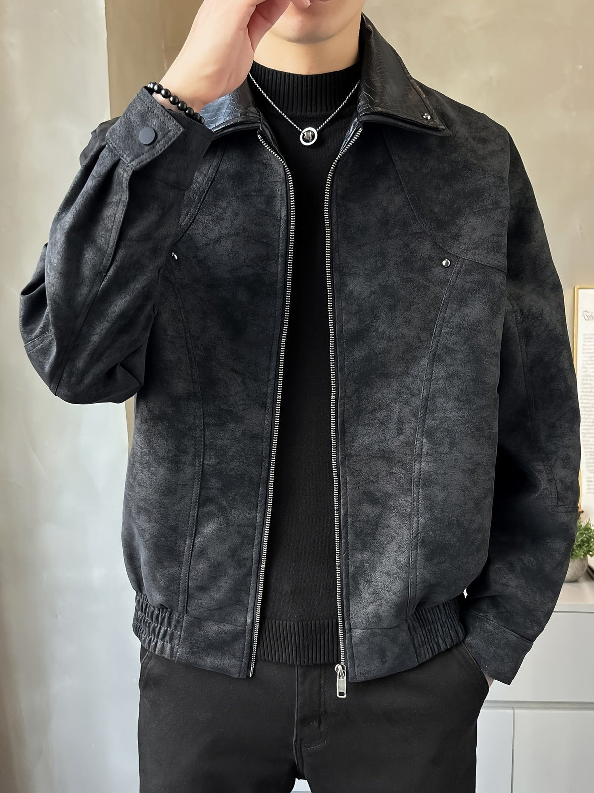 Varo Genuine Leather Jacket